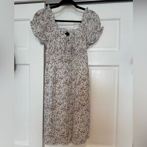Madewell Floral Bustier Mini Dress